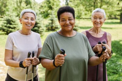 Three Sportive Women Sm