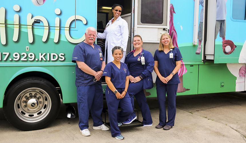 Hsc Pediatric Mobile Clinic Team