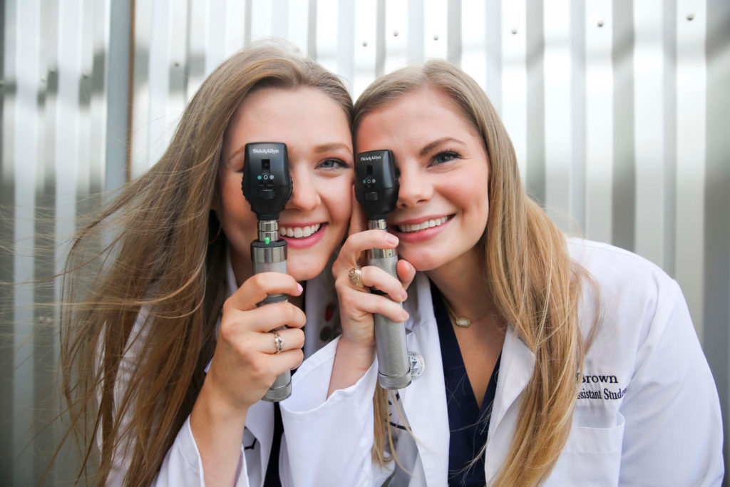 Pa Students, Jana Brown And Ashley Boehm, For International Friendship Day.