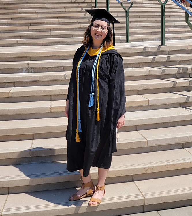 Sydney Manning, HSC School of Public Health Honors Graduate, Class of 2021