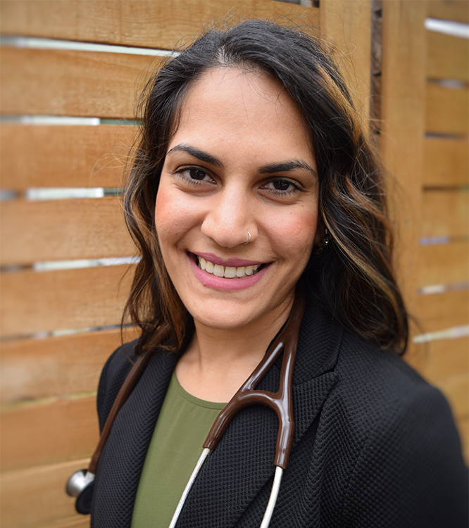 HSC School of Public Health MPH candidate, Dr. Hemali Patel