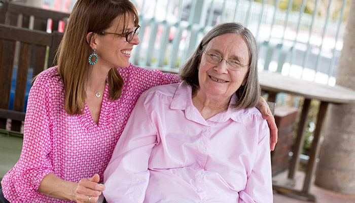 Ellen Brown and Sue Smith