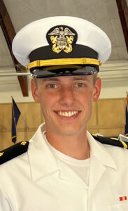 Ensign Joshua Baker, U.S. Navy 