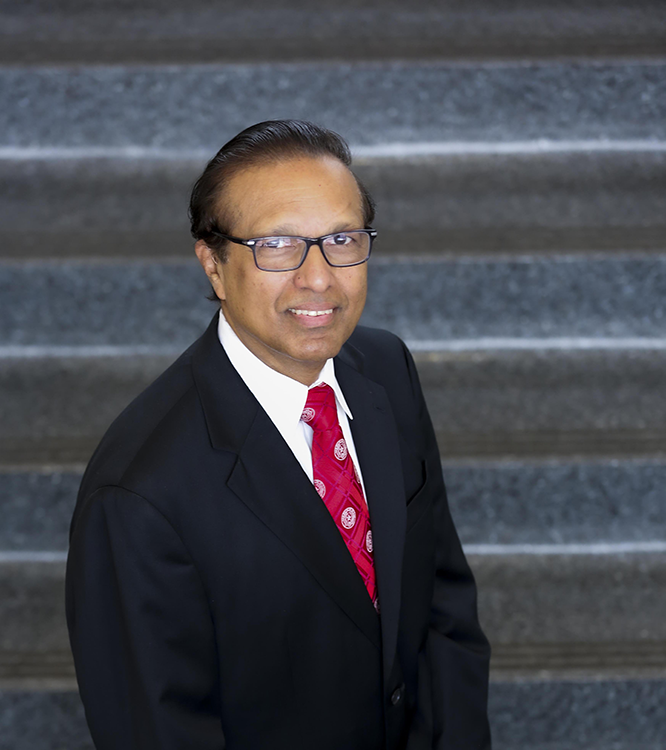 Jamboor K. Vishwanatha, PhD, Regents Professor and Founding Director for the HSC Texas Center for Health Disparities