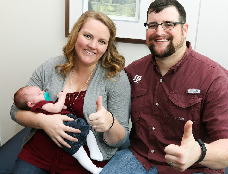 Lauren and Will Griffin Match Day 2015