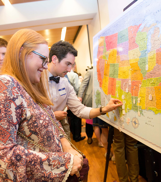 Students at Match Day 2016