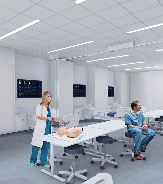 Regional Sim Center renderings