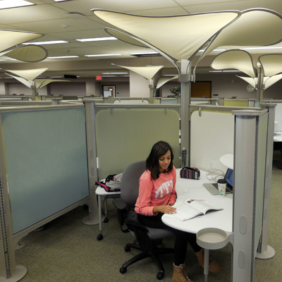 UNTHSC Library Study Carrels