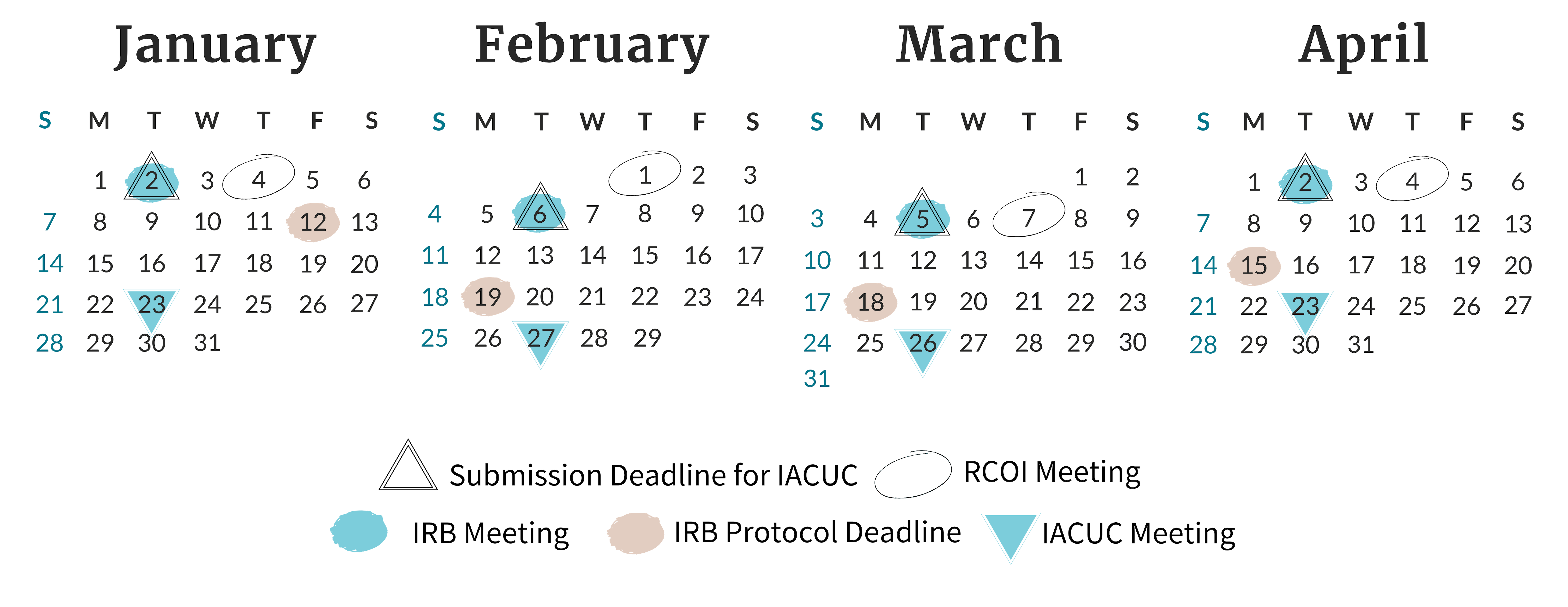 ORC Quarterly Calendar Q3